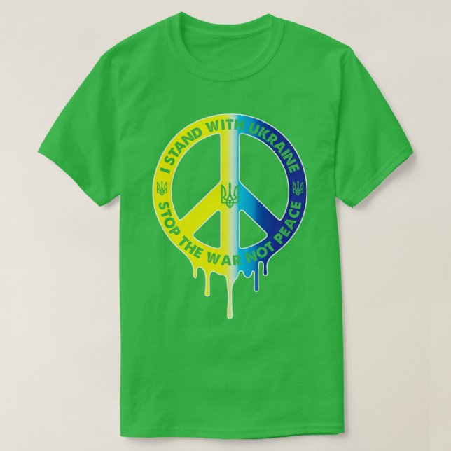 Fred i Ukraina T Shirt (Design framsida)