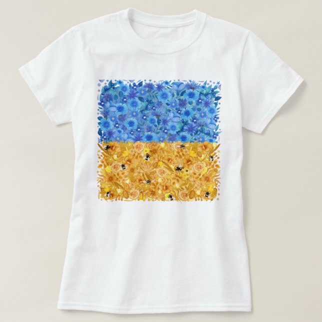 Fred i Ukraina T-Shirt (Design framsida)