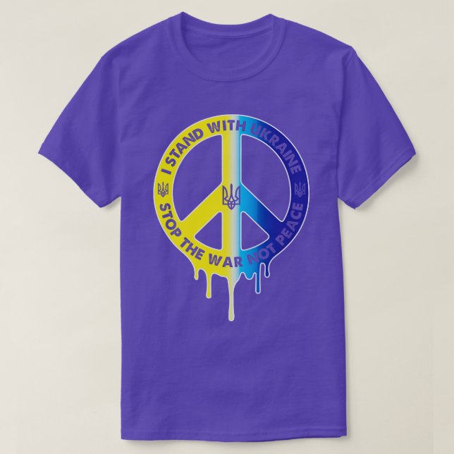 Fred i Ukraina T Shirt (Design framsida)