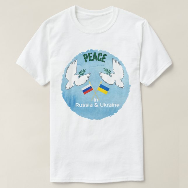 Fred i Ukraina T-Shirt (Design framsida)