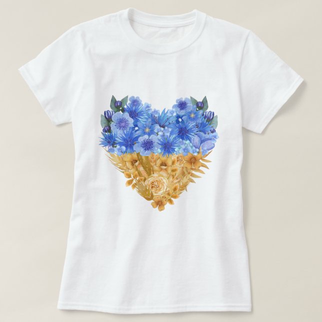 Fred i Ukraina T-Shirt (Design framsida)