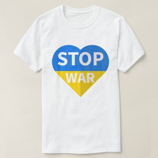 Fred i Ukraina T-Shirt (Design framsida)