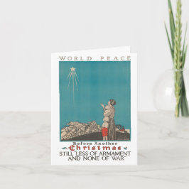 Fred i världen före jul helgkort