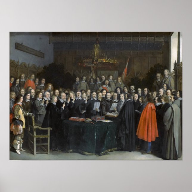 Fred i Westfalen i Muenster Poster (Framsidan)