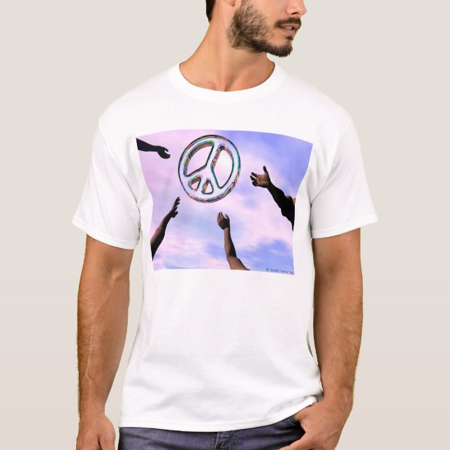 Fred inom räckvidd tee (Framsida)