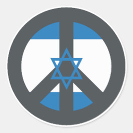 Fred Israel Runt Klistermärke