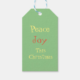 Fred Joy jul Presentetikett