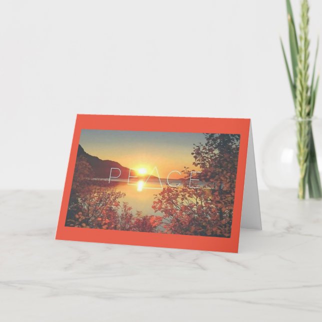 FRED, JOY, KÄRLEK & LAUGHTER Card Tack Kort (Framsida)