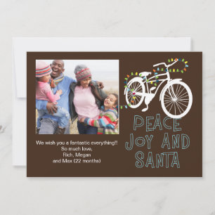 Fred, Joy och Santa Cruiser Card Julkort