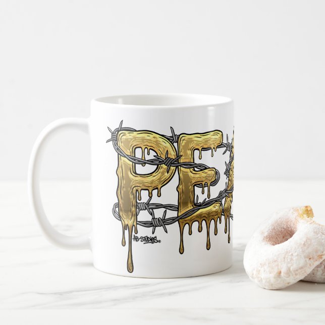 Fred Kaffemugg (Med munk)