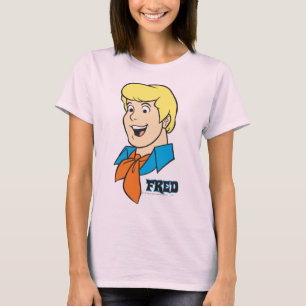 Fred känt grafiskt t-shirt