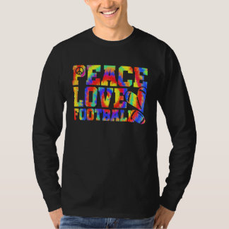 Fred kärlek amerikansk fotboll Coola hippie män k T Shirt