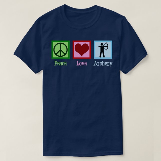 Fred Kärlek Archery T Shirt (Design framsida)