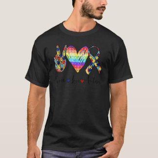 Fred kärlek Autismmedvetande Poppa det Fidget-leks T Shirt