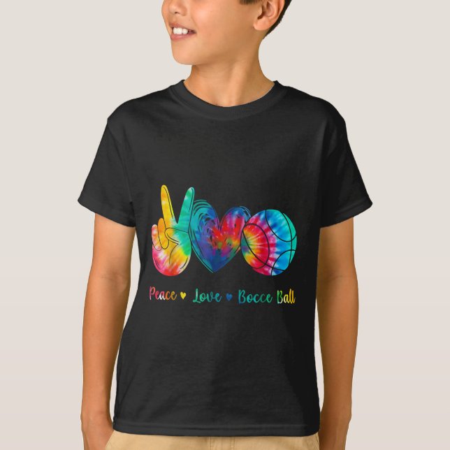 Fred Kärlek Bocce Boll Slip Design T Shirt (Framsida)