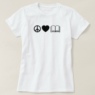 Fred, Kärlek & Böcker Basic T-Shirt