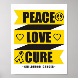Fred kärlek botar medvetenhet om barncancer 1 poster