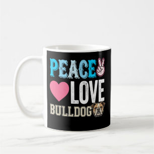 Fred kärlek Bulldogg Vektor Kaffemugg