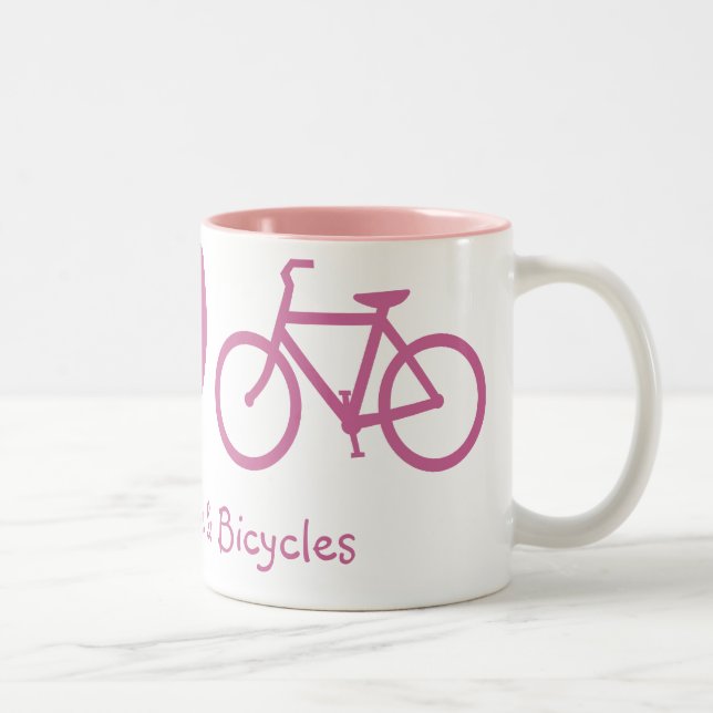 Fred, Kärlek & Cyklar Mugg (Höger)