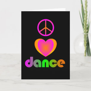 Fred, Kärlek, Dance Greeting Card Kort
