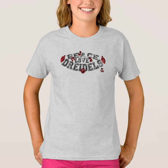 Fred, kärlek & Dreidels T-shirt (Framsida)