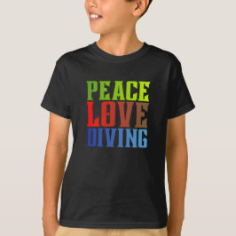 fred kärlek dykning t shirt