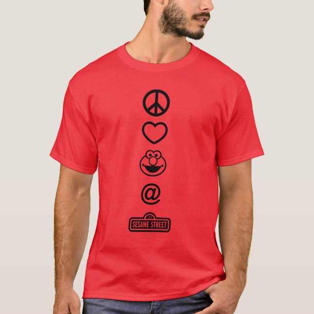 Fred Kärlek Elmo T-shirt (Framsida)