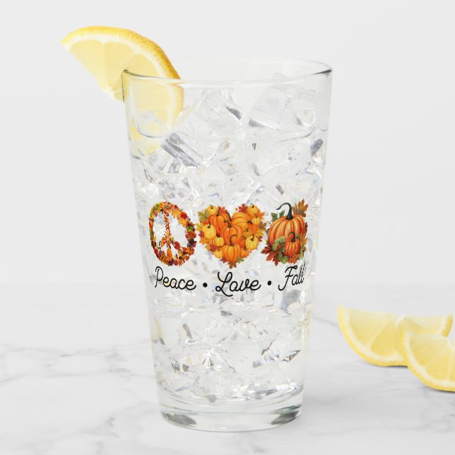 Fred, Kärlek, fall - Mysiga höststammar med Pumpki Glaskopp (Framsida Ice)