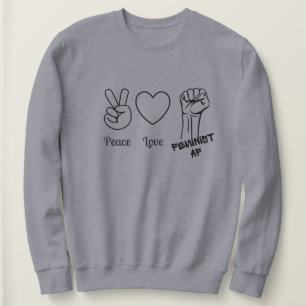 Fred, Kärlek, feministisk AF-tröja T Shirt
