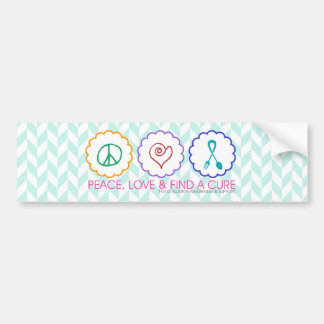 Fred kärlek & finner en botbildekal bildekal