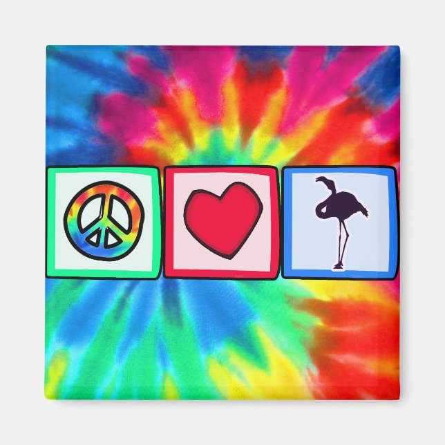 Fred, Kärlek, Flamingos Magnet (Framsidan)