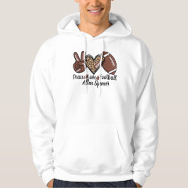 Fred, Kärlek, Fotboll Hoodie 