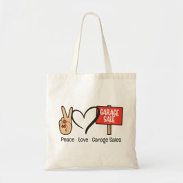 Fred, Kärlek, Garageförsäljning Tote Bag Tygkasse