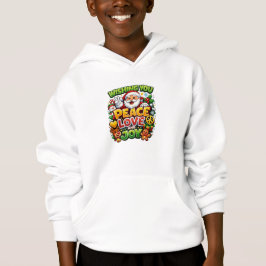 Fred kärlek glädje tomte jul grafik t shirt