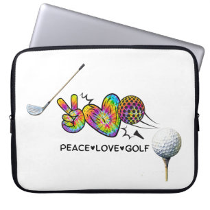 Fred kärlek golf Tie-Dye Laptop Fodral