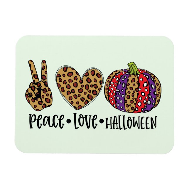 Fred - Kärlek - Halloween Magnet (Horisontell)