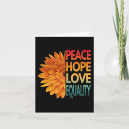 FRED KÄRLEK HOPE JÄMSTÄLLDHET INBJUDAN