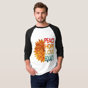 FRED KÄRlek HOPP JÄMLIKHET T-Shirt