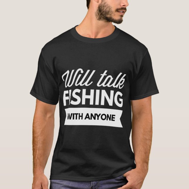 Fred kärlek hundar kajakfiske t shirt (Framsida)