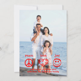 Fred, Kärlek, Joy Lodrät - 3 x 5-julkort Julkort