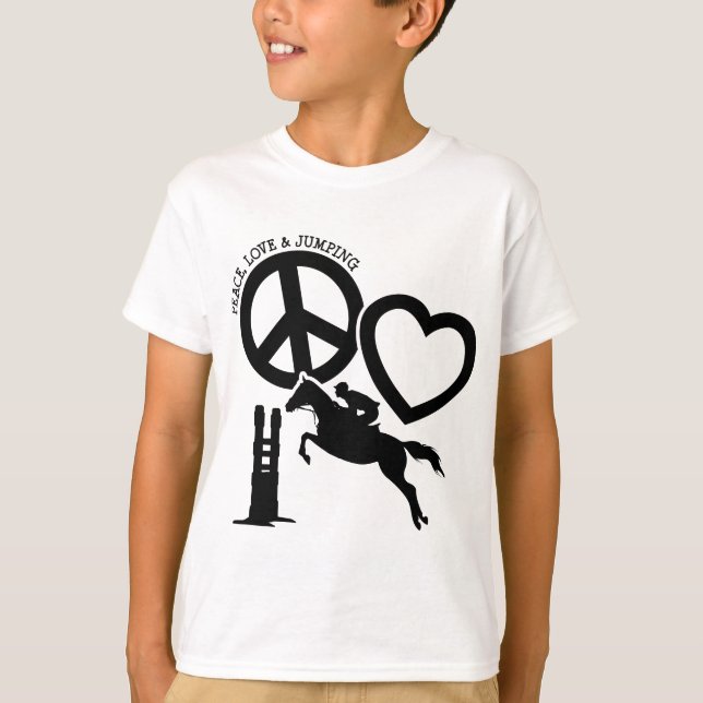 FRED-KÄRLEK-JUMPING TEE (Framsida)