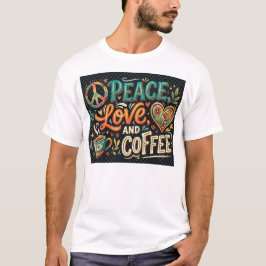 Fred kärlek & kaffe t shirt