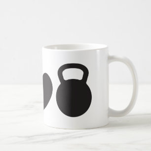 Fred, kärlek & Kettlebell" mugg
