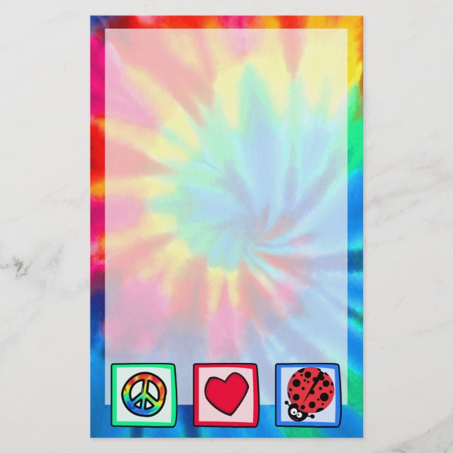 Fred, Kärlek, Ladybugs Brevpapper (Framsida)