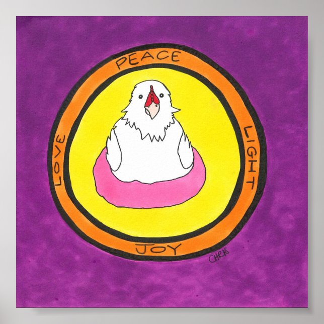 Fred. Kärlek. Ljus. Joy. Lola. Poster (Framsidan)