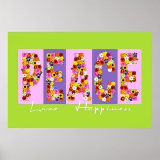 Fred, Kärlek, lycka Poster