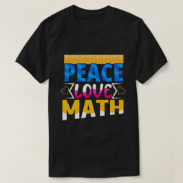 Fred Kärlek Matematik Entusiastisk Student eller L T Shirt