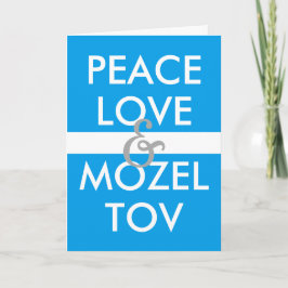 FRED KÄRLEK & MOZEL TOV HELGKORT