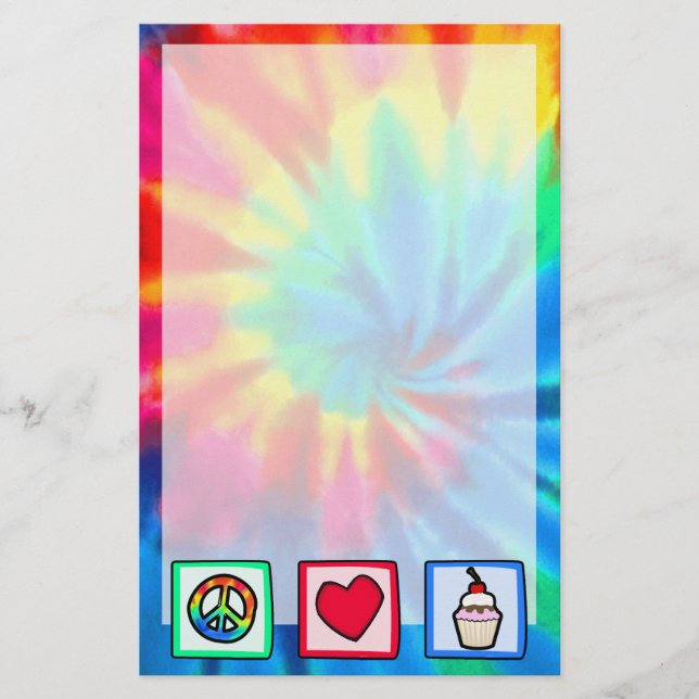 Fred, Kärlek, Muffinsar Brevpapper (Framsida)