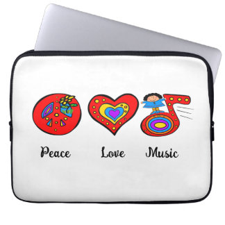 Fred, Kärlek, musik Laptop Fodral